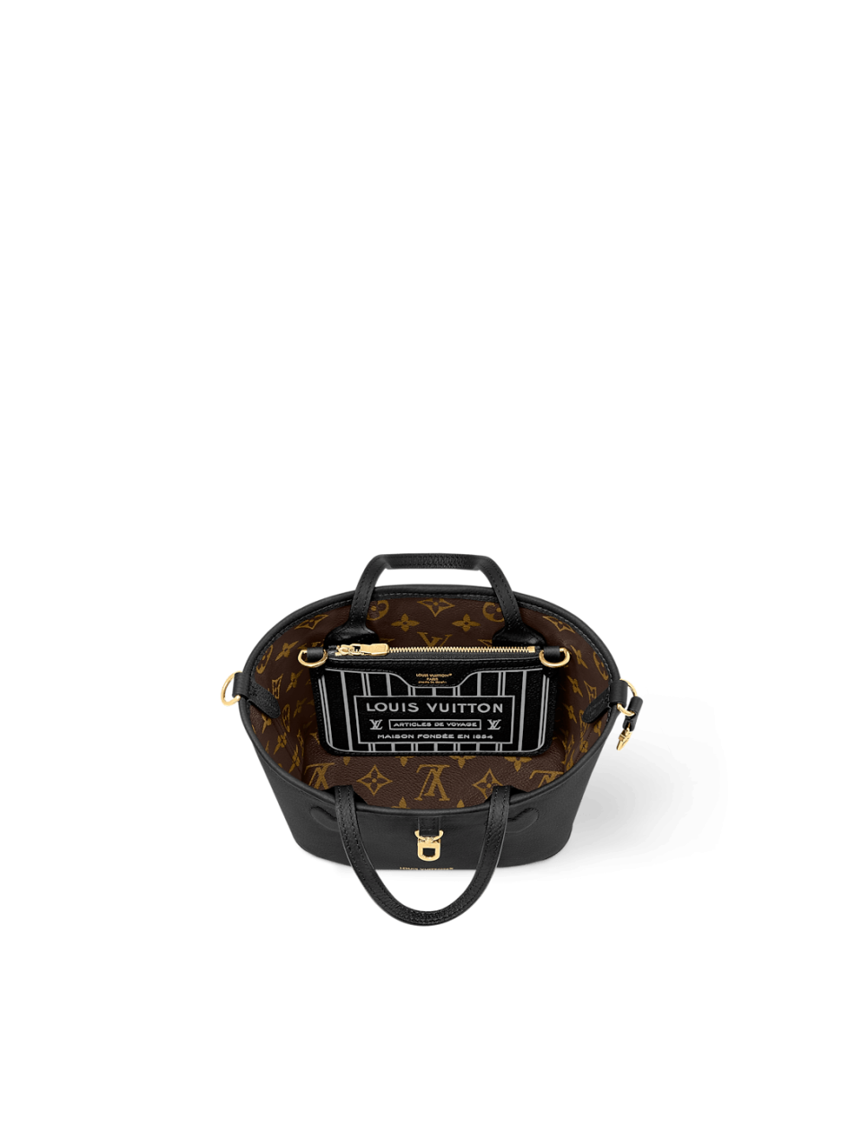 Сумка Neverfull Inside Out BB с плечевым ремнём Louis Vuitton